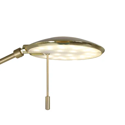 Vloerlamp met leesarm Steinhauer Zenith LED Messing 5