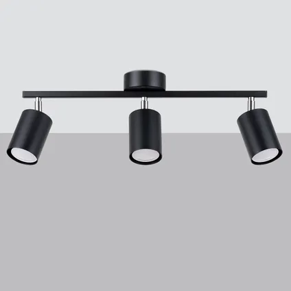 Plafondlamp minimalistisch lemmi zwart 4