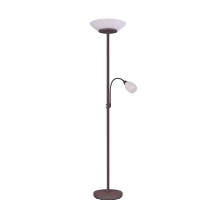 Moderne Vloerlamp Gerry - Metaal - Bruin 3