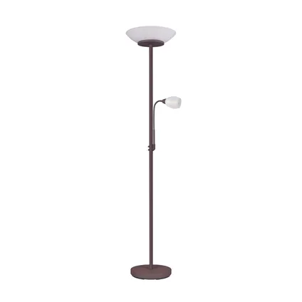 Moderne Vloerlamp Gerry - Metaal - Bruin 4