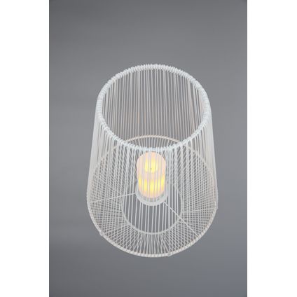 Reality Lampe De Table - Plastique - Moderne - LED - L:51cm - Blanc