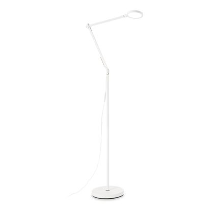 Ideal Lux Lampadaire - Métal - Scandinave - LED - L:67cm - Blanc