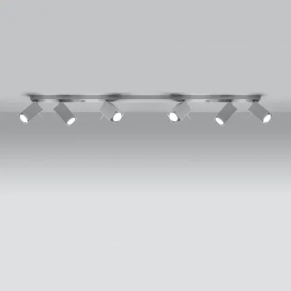 Plafondlamp modern merida wit 3