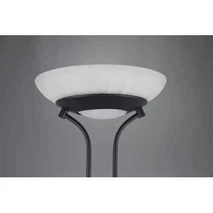 Industriële Vloerlamp Orson - Metaal - Zwart 5