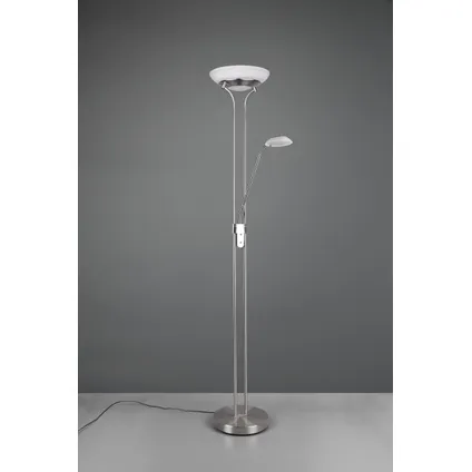 Moderne Vloerlamp Orson - Metaal - Grijs 4