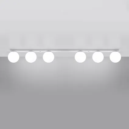 Plafondlamp modern yoli wit 3
