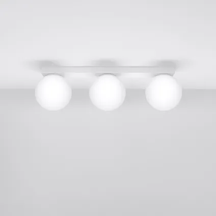 Plafondlamp modern yoli wit 4