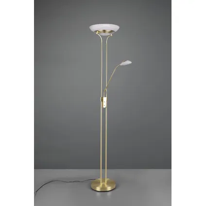 Moderne Vloerlamp Orson - Metaal - Messing 4