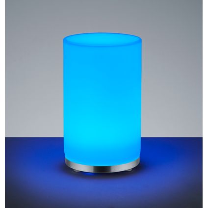 Reality Lampe De Table - Plastique - Moderne - LED - L:20,7cm - Chrome