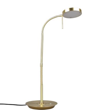 Moderne Tafellamp Monza - Metaal - Messing