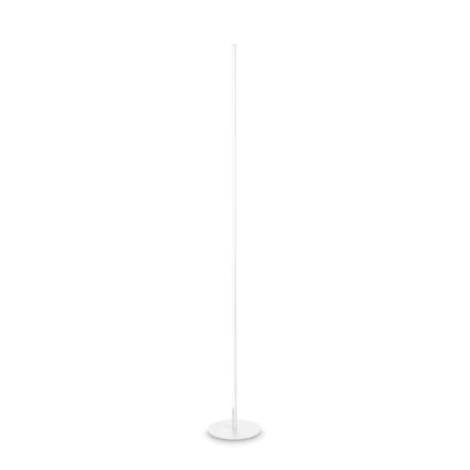 Stijlvolle Ideal Lux Yoko Vloerlamp - LED - Wit aluminium - Creëer een modern contrast