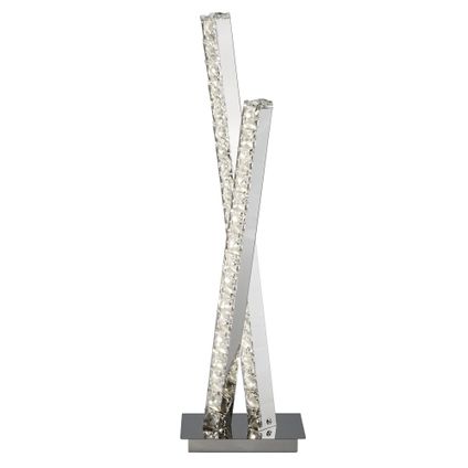 Bussandri Exclusive Lampe De Table - Métal - Moderne - LED - L:16cm - Chrome