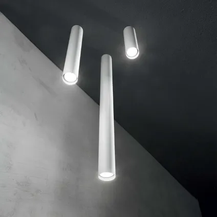 Ideal Lux Look - Moderne Zwarte Plafondlamp - GU10 Fitting - Stijlvol Design 2