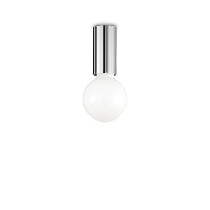 Ideal Lux - Petit - Plafondlamp - Metaal - E27 - Chroom
