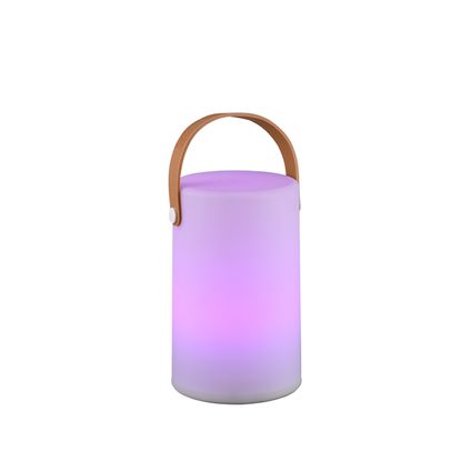 Moderne Tafellamp Aruba - Kunststof - Wit