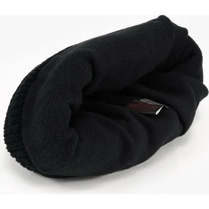 Chapeau de gardien de chaleur chenille - couleur noire - - une taille 3
