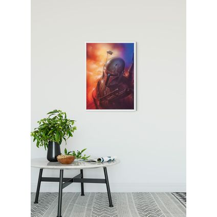 Affiche Komar Star Wars Classic Mandalorian 50 x 70 cm