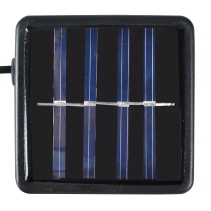 Ronde kunstbuxus 35 cm met solar LED-verlichting (2 stuks) 7