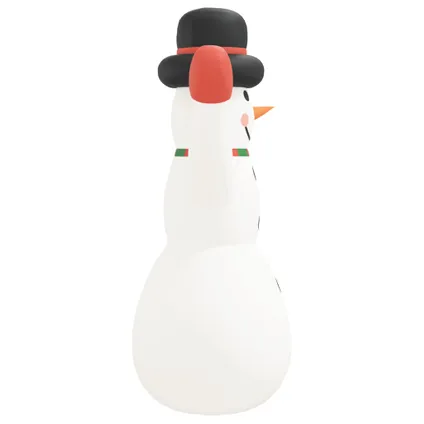 vidaXL Sneeuwpop opblaasbaar met LED's 370 cm 5