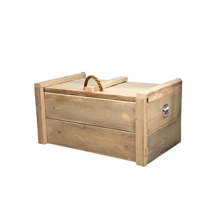 Wood4you - Speelgoedkist - Army hout 70Lx50Dx50H cm 2