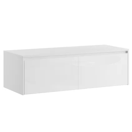 Meuble de salle de bain Jelsey - Badplaats - Blanc - 120cm - Meuble vasque