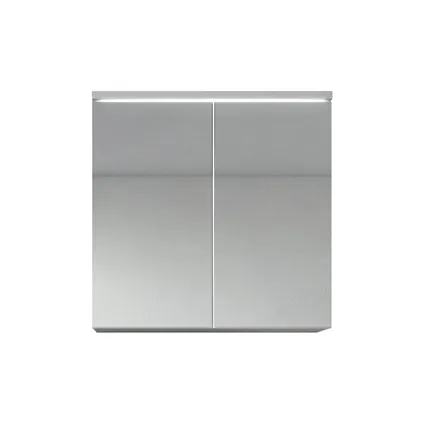 Meuble a miroir Toledo 60 x 60 cm - Badplaats - Blanc - Miroir armoire 3