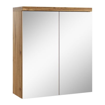 Meuble a miroir Toledo 60 x 60 cm - Badplaats - Chene - Miroir armoire