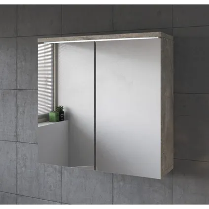 Badplaats Spiegelkast Toledo 60 x 20 x 60 cm - beton grijs 5