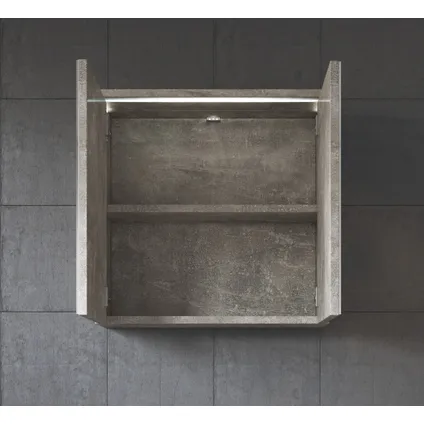 Badplaats Spiegelkast Toledo 60 x 20 x 60 cm - beton grijs 6