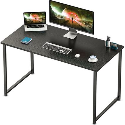 Bayt Desk - Noir - Bureau d'ordinateur - Table d'ordinateur - Table de bureau - 100 x 50 x 76 cm