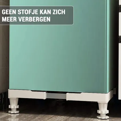 Vonia Wasmachine Verhoger - Universele verhoging voor Witgoed - Verstelbaar - 300 KG 4