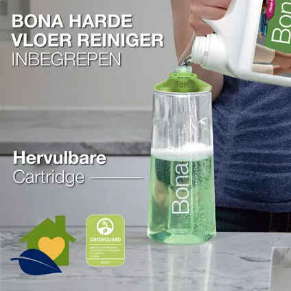 Bona Premium Spray Mop - Vloerwisser met Spray - Harde Vloer Reiniger - Vloermop 3