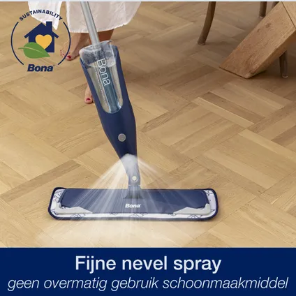 Bona Premium Spray Mop - Vloerwisser met Spray - Houten Vloer Reiniger - Vloermop 8