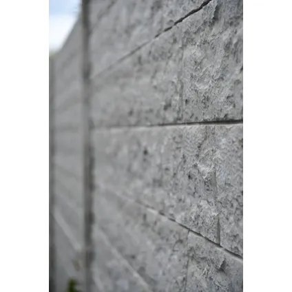 Intergard - Betonschutting Rockstone enkelzijdig 200x193cm 2