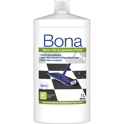 Bona Harde Vloer, Tegel- & Laminaat Polish - 1 Liter - PVC Polish - Beschermend
