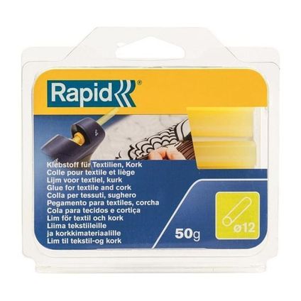 Rapid lijmstick voor textiel-kurk 94 x 12 mm 50G honingkleurig