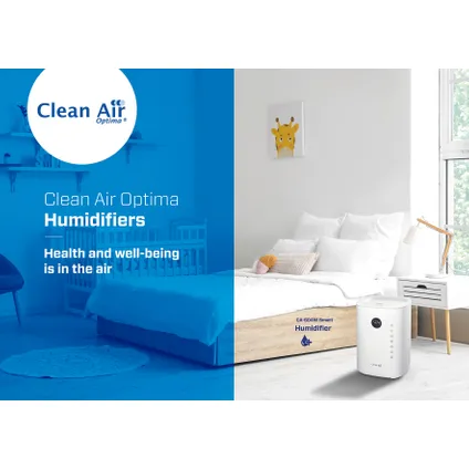 Clean Air Optima - Humidificateur CA-604W Smart Top Filling - espaces jusqu'à 55m² / 140m³ 8