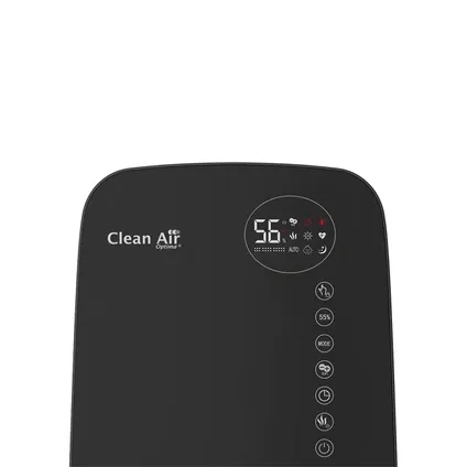 Clean Air Optima - Humidificateur avec ioniseur CA-607B Smart - espaces jusqu'à 65m² / 160m³ 2