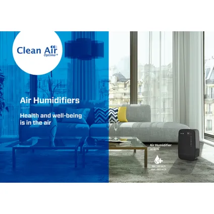 Clean Air Optima - Humidificateur avec ioniseur CA-607B Smart - espaces jusqu'à 65m² / 160m³ 8