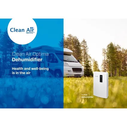 Clean Air Optima - Luchtontvochtiger met ionisator CA-703W - ruimtes tot 10m² / 25m³ 9