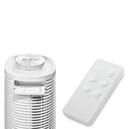 Clean Air Optima - Tour ventilateur design CA-406W - Oscillation horizontale de 90° et 360° 6