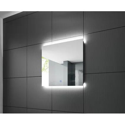 Miroir de Salle de Bain Limon LED Badplaats - 80 x 55 cm - Éclairage LED 2