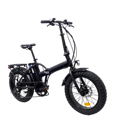 Villette - e-fatbike - plooifiets - le Gros - 7 speed - zwart 3