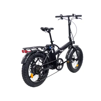 Villette - elektrische vouw-fatbike - le Gros - 7 versnellingen - zwart 4