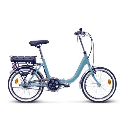 Vélo électrique pliant - Villette Le Balade - 1 vitesse - bleu