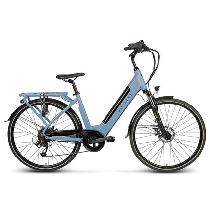 Vélo électrique - Villette L' Amant - femmes - 7 vts - 13 Ah - batterie intégrée - bleu