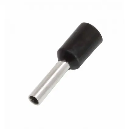 ASTA Adereindhuls set kabelschoen pen zwart 1.5mm² (100st) (A-BE1508) 2