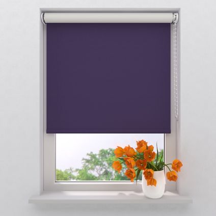 Store enrouleur Easy - Occultant - Violet - 60 x 190 cm