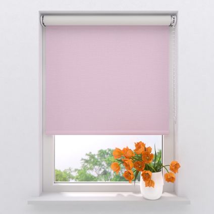 Rolgordijn Easy Verduisterend - Pink - 90 x 275 cm