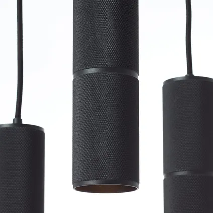 Brilliant hanglamp Marty zwart ⌀30cm 3xGU10 5W 2